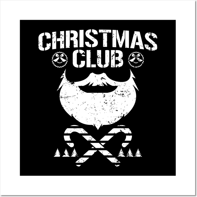 Christmas Club (Bullet Club Parody) Wall Art by Gimmickbydesign